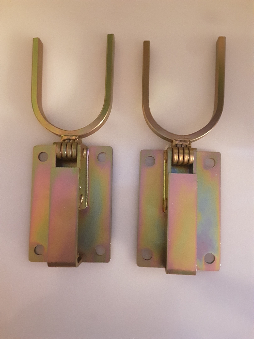 2 Pcs Instant Locking Gate Latch One Hand Operated Fence Door Lanch (14)